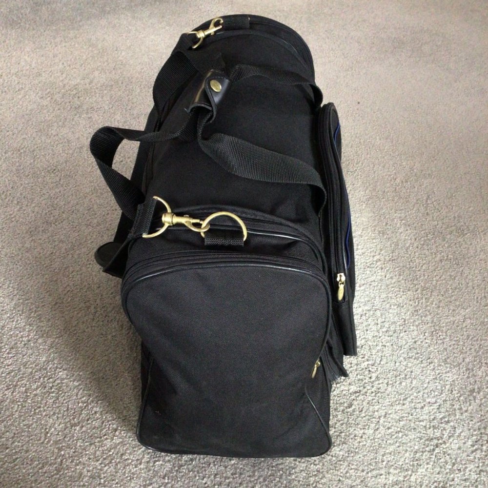 American Tourister - Black Canvas Travel Bag - Picture 6 of 15